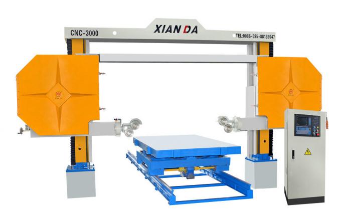 বিশেষ আকৃতির জন্য CNC স্টোন ওয়্যার কাটার মেশিন 0
