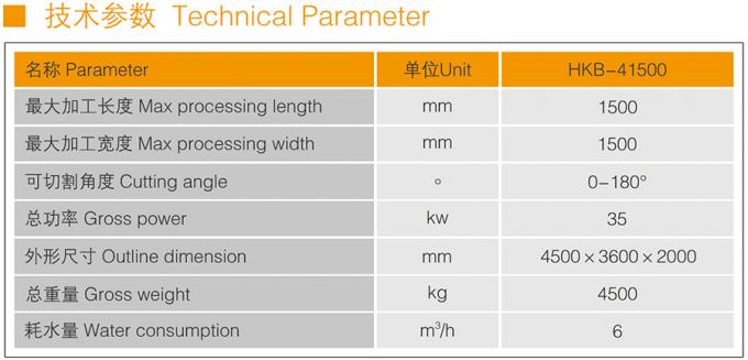 চার স্লাইস কলাম কাটার মেশিন 1500mm 35kw 0