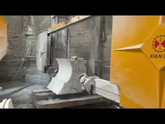CNC ডায়মন্ড তারের করাত মেশিন আর্ক স্ল্যাব কাটা