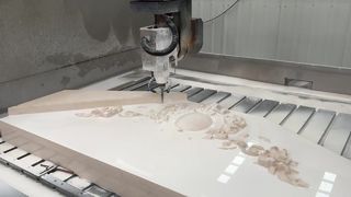 5 অক্ষ CNC 3D পাথর ভাস্কর্য খোদাই রাউটার