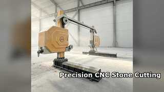 নির্ভুল পাথর কাটার জন্য CNC তারের করাত মেশিন