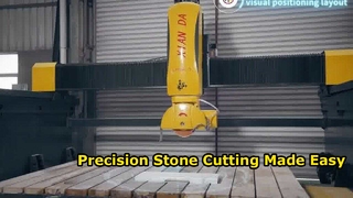 Xianda Trend 600 & Promote 600 5 Axis CNC Bridge Saw | কৃত্রিম পাথরের ছাঁচ এবং কোয়ার্টজ কাউন্টারটপ প্রো