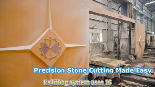 CRM-3500 CNC 4-অক্ষ ডায়মন্ড ওয়্যার করা মেশিন | স্টোন রোমান কলাম এবং আর্ক-স্ল্যাব কাটার মেশিন