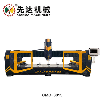 3 অক্ষ CNC কেন্দ্র পাথর খোদাই মেশিন 2D 3D শিল্প শব্দ