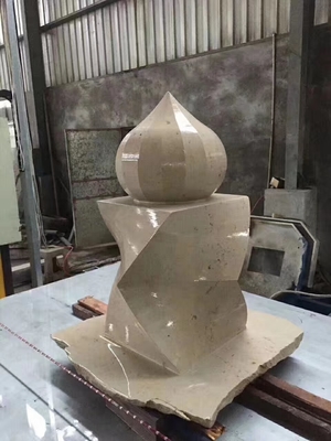 গ্রানাইট মার্বেল স্ল্যাব আকার দেওয়ার জন্য 5 অক্ষ CNC ওয়্যার স স্টোন কাটার মেশিন