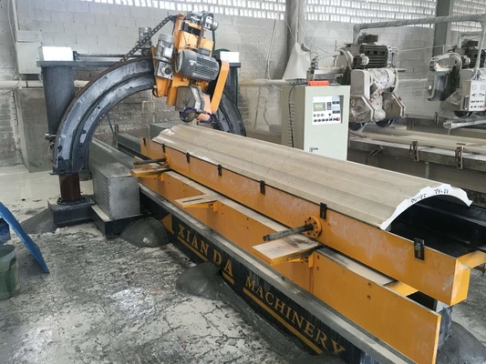 স্বয়ংক্রিয় রোমান পিলার স্লট কাটিং মেশিন 7.5kw