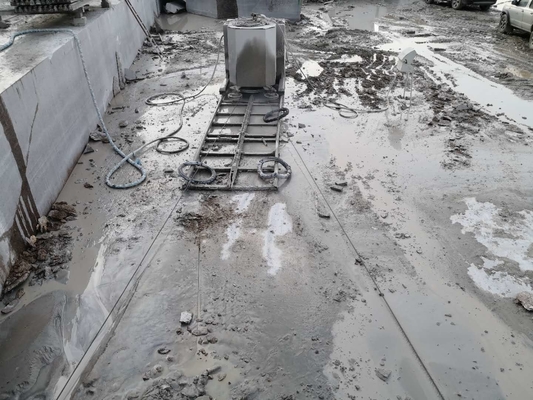 মার্বেল গ্রানাইট কোয়ার্টজ ব্লক কাটার জন্য কোয়ারি ডায়মন্ড ওয়্যার স মেশিন