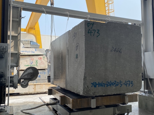 1300*2500mm ট্রলি স্টোন মেশিন ব্লক বিভক্ত এবং 4m3/H জল খরচ জন্য