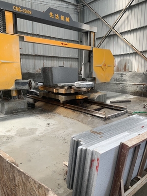 1600mm চাকা ব্যাসার্ধ CNC মেশিন সঠিক কাটিয়া সঙ্গে ডায়মন্ড তারের দেখেছি