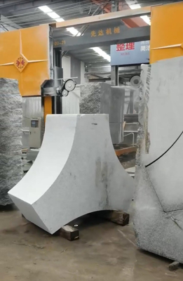 1600mm চাকা ব্যাসার্ধ CNC মেশিন সঠিক কাটিয়া সঙ্গে ডায়মন্ড তারের দেখেছি