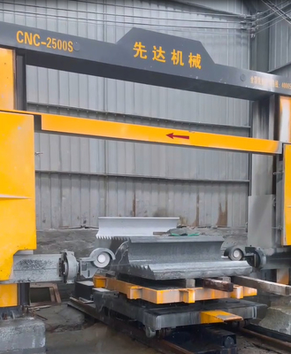 1600mm চাকা ব্যাসার্ধ CNC মেশিন সঠিক কাটিয়া সঙ্গে ডায়মন্ড তারের দেখেছি