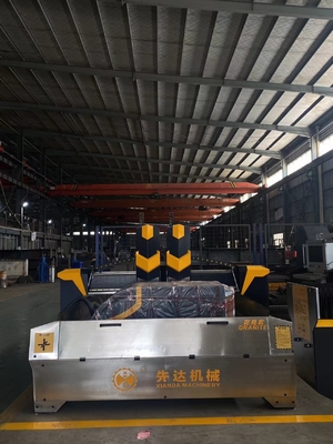 যথার্থতা 3-অক্ষ 15m / মিনিট বায়ু গতি CNC পাথর খোদাই মেশিন