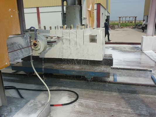 সর্বোচ্চ প্রক্রিয়াকরণ আকার 3500*3500*2100mm হার্ভি-ড্যুটি কাটার জন্য ডায়মন্ড ওয়্যার সেগ মেশিন