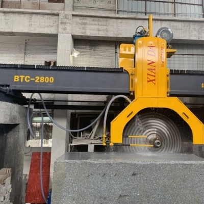 55kw প্রধান শক্তি পাথর কাটিয়া মেশিন সঠিক কাটিয়া কর্মক্ষমতা জন্য