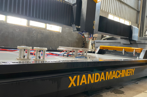 3-অক্ষ CNC স্টোন খোদাই মেশিন 2D/3D শৈল্পিক অক্ষর এবং ভাস্কর্যের জন্য উচ্চ-নির্ভুলতা শিল্প খোদাই সরঞ্জাম