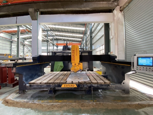 4 অক্ষ CNC ব্রিজ করাত কাটার মেশিন পাথর গ্রানাইট মার্বেল কোয়ার্টজ রান্নাঘরের কাউন্টারটপ স্ল্যাব টাইল বেসিন কাটিং, মিলিং, ড্রিলিং প্রক্রিয়াকরণের জন্য