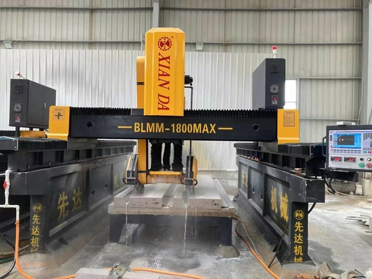 3 অক্ষ 220V 15kw সিএনসি ব্রিজ টাইপ লিনিয়ার কাটিয়া এবং গ্রানাইট এবং মার্বেল জন্য ফ্রিলিং মেশিন