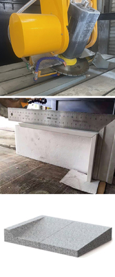 0-60° সার্ভো মোটর বেভেলিং সহ চার-অক্ষ ব্রিজ-টাইপ পাথর কাটার মেশিন