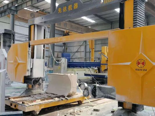 CNC-2000 4 Axis CNC Diamond Wire Saw Machine for High Speed Stone Cutting with 380V Power