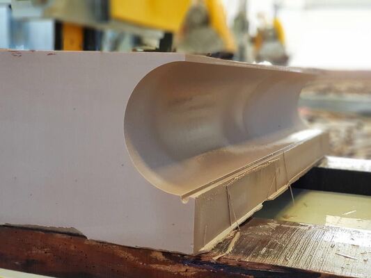 ৪-অক্ষ CNC ডায়মন্ড ওয়্যার করাত মেশিন, ৩৬০° সার্ভো-রোটারি টেবিল সহ