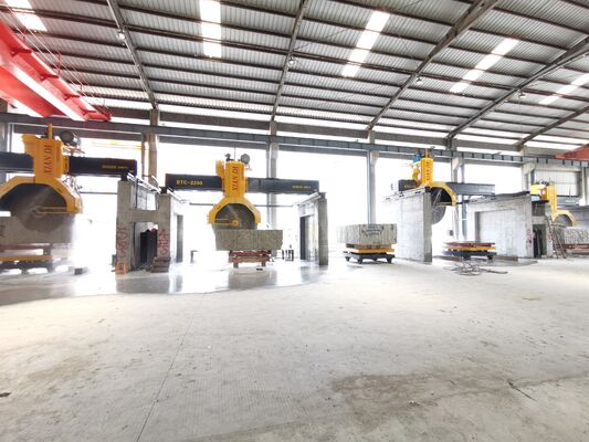 বড় মার্বেল ব্লক পাথর প্রক্রিয়াকরণের জন্য সর্বাধিক ব্লেড ব্যাস ২৫০০মিমি/২৮০০মিমি ব্রিজ করাত কাটিং মেশিন