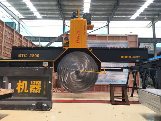 Energy Saving Big Stone Machine 45KW Motor Multi-blade Bridge Saw Stone Cutting Machine for Granite Marble Block
