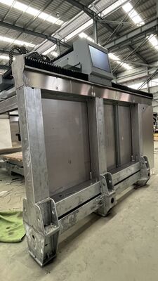 সিই 5-অক্ষ ব্রিজ পাথর কাটার ইতালিয়ান ডিডিএক্স সিস্টেম 900 মিমি সেগ ব্লেড বিকল্প সুরক্ষা সিলিং দরজা সহ