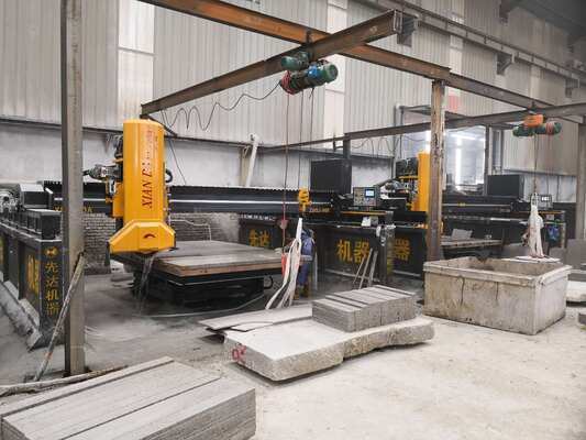 ইনফ্রারেড ব্রিজ স' লেজার স্টোন পিএলসি কাটিং মেশিন, বড় আকারের মার্বেল এবং গ্রানাইট স্ল্যাব প্রক্রিয়াকরণের জন্য উপযুক্ত