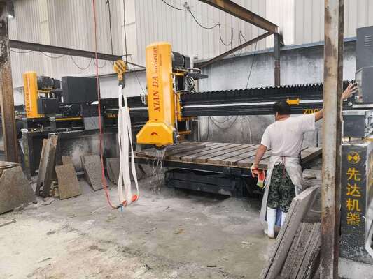 ইনফ্রারেড ব্রিজ স' লেজার স্টোন পিএলসি কাটিং মেশিন, বড় আকারের মার্বেল এবং গ্রানাইট স্ল্যাব প্রক্রিয়াকরণের জন্য উপযুক্ত