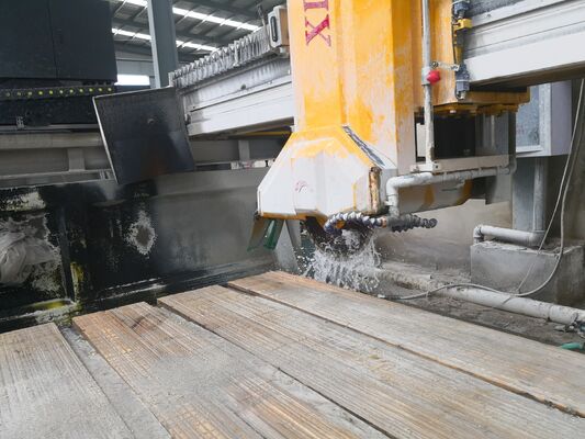 ইনফ্রারেড ব্রিজ স' লেজার স্টোন পিএলসি কাটিং মেশিন, বড় আকারের মার্বেল এবং গ্রানাইট স্ল্যাব প্রক্রিয়াকরণের জন্য উপযুক্ত