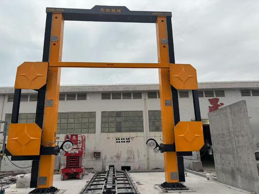 সিএনসি ডায়মন্ড ওয়্যার সেগ মেশিন 3500 * 3000 * 1800 মিমি সর্বোচ্চ প্রক্রিয়াকরণ আকার এবং পাথর কাটার জন্য 11kw প্রধান মোটর