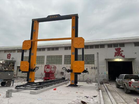 সিএনসি ডায়মন্ড ওয়্যার সেগ মেশিন 3500 * 3000 * 1800 মিমি সর্বোচ্চ প্রক্রিয়াকরণ আকার এবং পাথর কাটার জন্য 11kw প্রধান মোটর