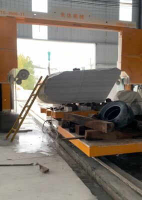 সিএনসি ডায়মন্ড ওয়্যার সেগ মেশিন 3500 * 3000 * 1800 মিমি সর্বোচ্চ প্রক্রিয়াকরণ আকার এবং পাথর কাটার জন্য 11kw প্রধান মোটর