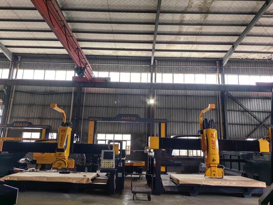 পাথর প্রক্রিয়াকরণের জন্য ডিডিএক্স সিস্টেমের সাথে স্বয়ংক্রিয় 5 অক্ষের ব্রিজ কাটার মেশিন এবং 3200x2000 মিমি সর্বোচ্চ আকার