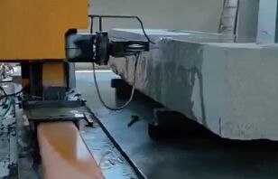 Gantry Movable Diamond Wire Saw Machine with 3500*3500*2200mm Max Processing Size and CNC/PLC Control for High Precision Stone Cutting