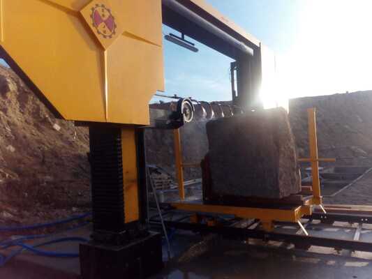 RSM-3500-21A/B Diamond Wire Saw Machine with 3500×3500×2100mm Max Processing Size and 15kw Main Motor Power