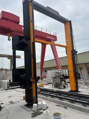 15 kw Diamond Wire Saw Machine with PLC Intelligent Control for 3500×3500×2100mm Stone Block Dividing