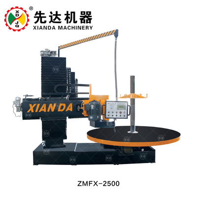 Zmfx-2500 স্তম্ভের নীচে এবং উপরের অংশের জন্য পাথর কাটার মেশিন
