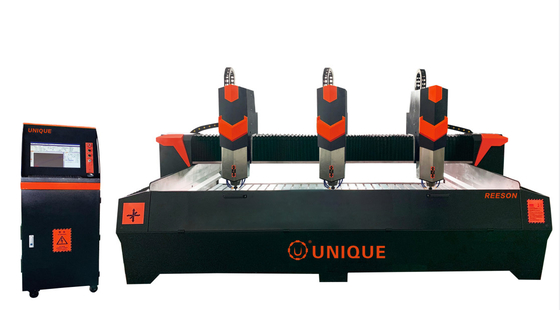 গ্রানাইট মার্বেল CNC স্টোন কার্ভিং মেশিন 5.5kw 3D জেড