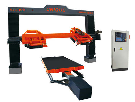 1300mm 1500mm বৃত্তাকার পাথর স্ল্যাব কাটা মেশিন CNC
